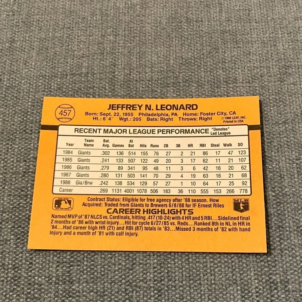 Donruss see pictures